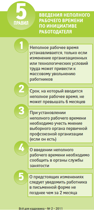 Сокращение рабочего дня беременным 24