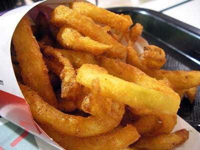 Arby's, fast food, curly fries, french fries, food
