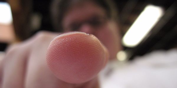 finger pointing