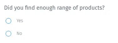 online commerce survey questions